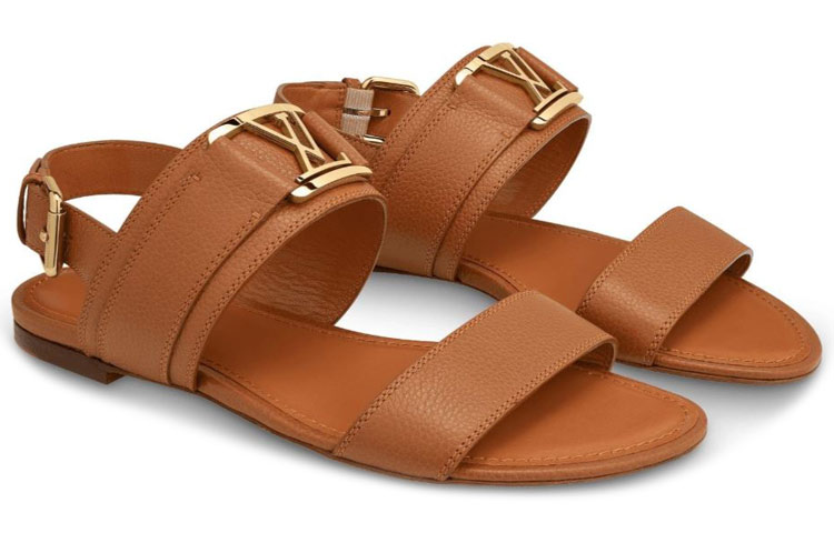 Order (Women) Louis Vuitton LV Horizon 2 Straps Flat 'Brown' 1A64WX