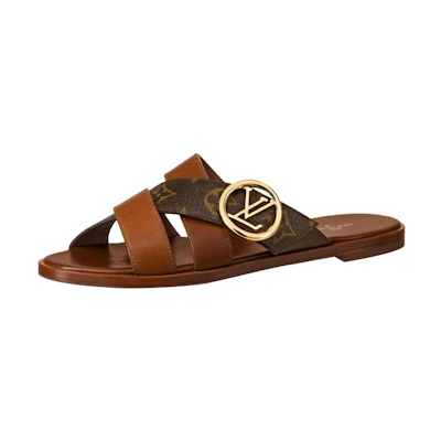 (W) LV LV Horizon Line Sandals 'Brown'