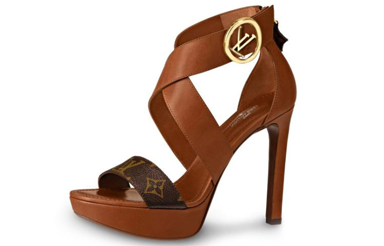 (Women) Louis Vuitton LV Horizon Platform Cross 'Brown' 1A5BZ9