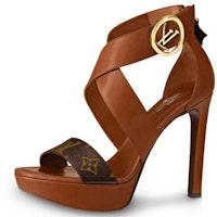 (Women) Louis Vuitton LV Horizon Platform Cross 'Brown' 1A5BZ9 (Women) Louis Vuitton LV Horizon Platform Cross 'Brown' 1A5BZ9