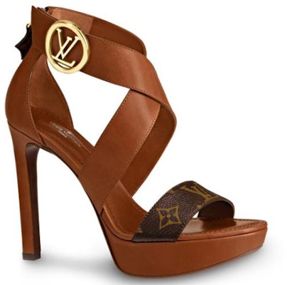 (Women) Louis Vuitton LV Horizon Platform Cross 'Brown' 1A5BZ9 Order (Women) Louis Vuitton LV Horizon Platform Cross 'Brown' 1A5BZ9