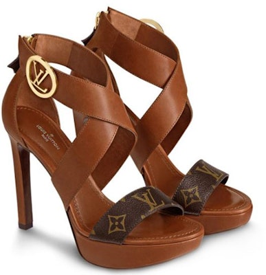 (Women) Louis Vuitton LV Horizon Platform Cross 'Brown' 1A5BZ9 Lookbook (Women) Louis Vuitton LV Horizon Platform Cross 'Brown' 1A5BZ9
