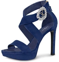 (Women) Louis Vuitton LV Horizon Platform Sandals Blue 1A5IY3 (Women) Louis Vuitton LV Horizon Platform Sandals Blue 1A5IY3