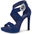 (Women) Louis Vuitton LV Horizon Platform Sandals Blue 1A5IY3