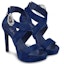 Lookbook (Women) Louis Vuitton LV Horizon Platform Sandals Blue 1A5IY3