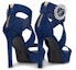 Shop (Women) Louis Vuitton LV Horizon Platform Sandals Blue 1A5IY3