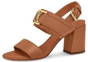(Women) Louis Vuitton LV Horizon Straps Heel 'Brown' 1A63XB (Women) Louis Vuitton LV Horizon Straps Heel 'Brown' 1A63XB