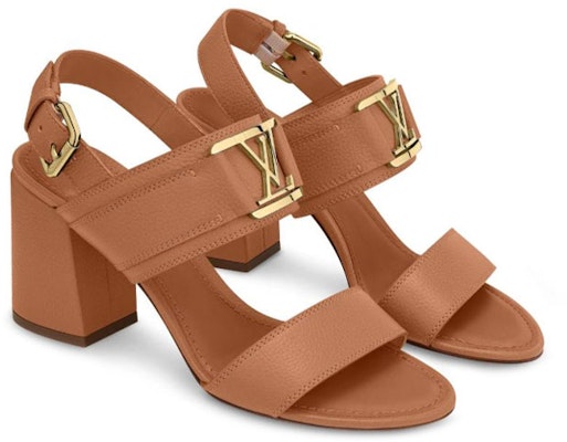 (W) Louis Vuitton LV Horizon Heels Tali 'Coklat' 1A63XB Lookbook (W) Louis Vuitton LV Horizon Heels Tali 'Coklat' 1A63XB