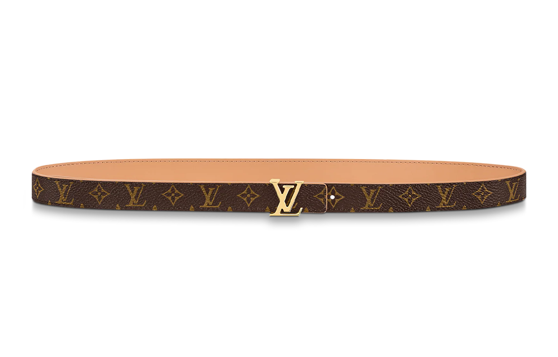 (Women) LOUIS VUITTON LV ICONIC 20mm Reversible Leather Belt Women - Brown M0527W