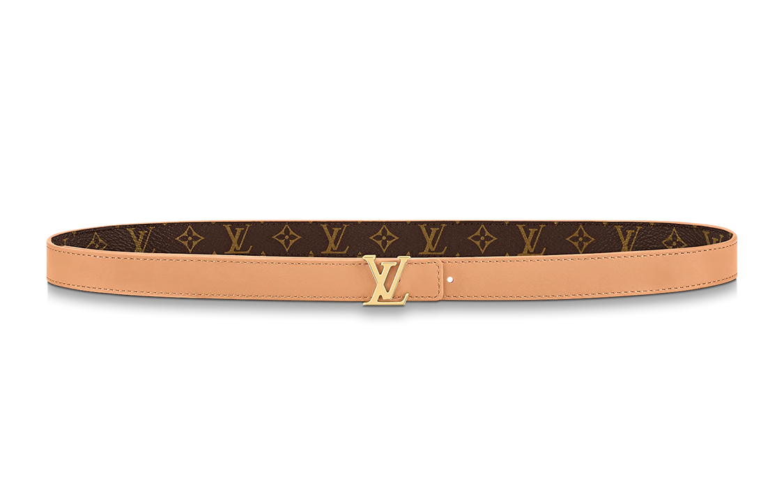 (Women) LOUIS VUITTON LV ICONIC 20mm Reversible Leather Belt Women - Brown M0527W 圖 3