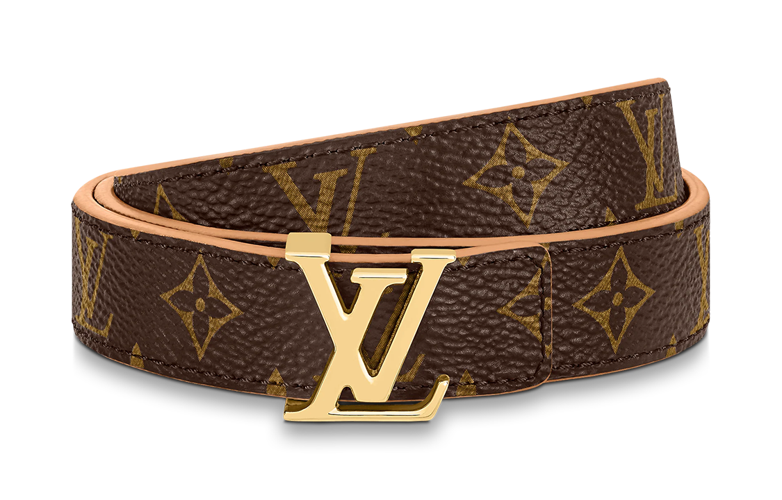 (Women) LOUIS VUITTON LV ICONIC 20mm Reversible Leather Belt Women - Brown M0527W 圖 4