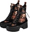 Lookbook (W) Louis Vuitton LV Laureate But Martin Tapak Tebal Hitam Coklat 1A52IF