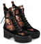 Shop (W) Louis Vuitton LV Laureate Stiefeletten Schwarz Braun mit dicker Sohle 1A52IF