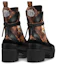 Purchase (W) Louis Vuitton LV Laureate Stiefeletten Schwarz Braun mit dicker Sohle 1A52IF
