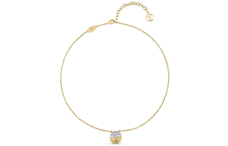 (Women) Louis Vuitton LV Ltov Elegant Fashion Gold Metal Necklace M69643 圖 2