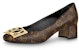 (Women) Louis Vuitton LV Madeleine Block Heels 'Brown Monogram' 1A8NCJ