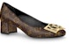 (Women) Louis Vuitton LV Madeleine Block Heels 'Brown Monogram' 1A8NCJ