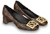(Women) Louis Vuitton LV Madeleine Block Heels 'Brown Monogram' 1A8NCJ