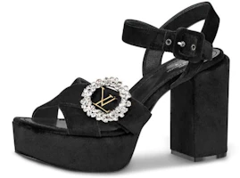 (Women) Louis Vuitton LV Madeleine Platform Sandals 'Black' 1A5KJF (Women) Louis Vuitton LV Madeleine Platform Sandals 'Black' 1A5KJF