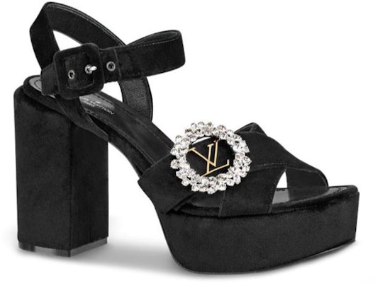 (Women) Louis Vuitton LV Madeleine Platform Sandals 'Black' 1A5KJF Order (Women) Louis Vuitton LV Madeleine Platform Sandals 'Black' 1A5KJF