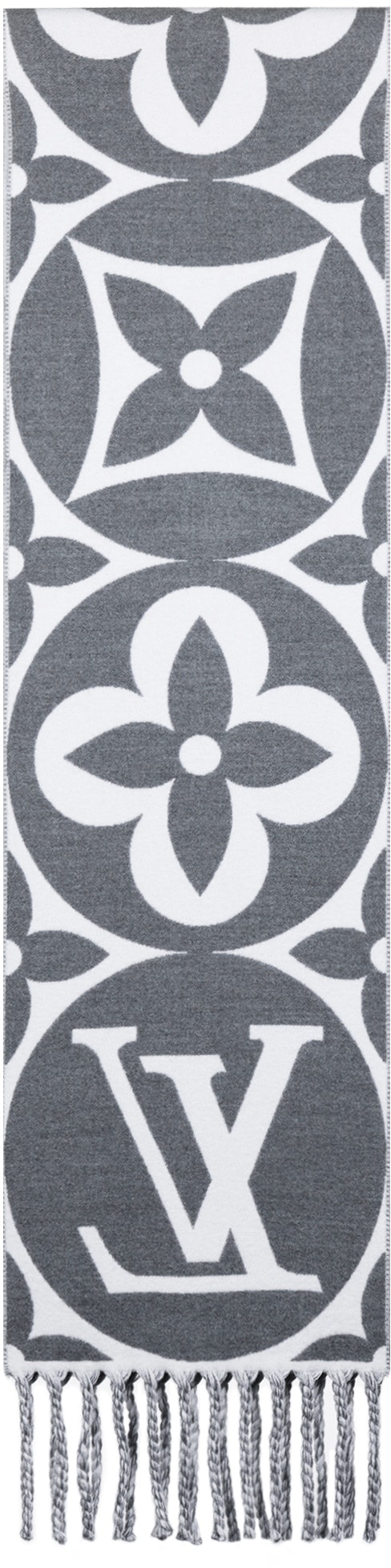 women-louis-vuitton-lv-medallion-jacquard-wool-scarf-for-women-gray-m92857