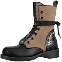 (Women) Louis Vuitton LV Metropolis Flat Ranger Boots 'Brown' 1A9CHU (Women) Louis Vuitton LV Metropolis Flat Ranger Boots 'Brown' 1A9CHU