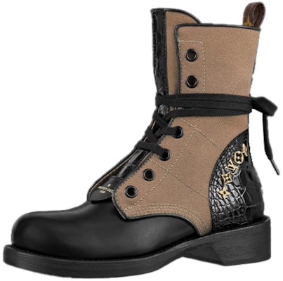 (Women) Louis Vuitton LV Metropolis Flat Ranger Boots 'Brown' 1A9CHU Buy (Women) Louis Vuitton LV Metropolis Flat Ranger Boots 'Brown' 1A9CHU