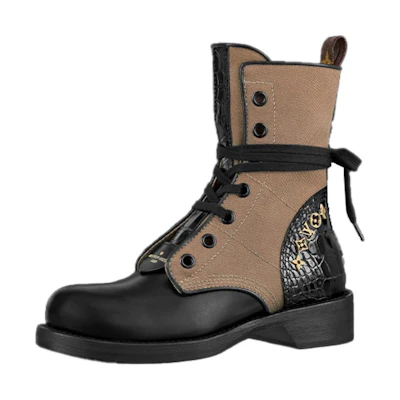 (W) LV LV Metropolis Flat Ranger Boots 'Brown'