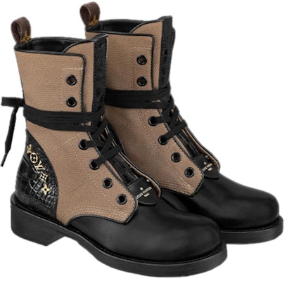 (Women) Louis Vuitton LV Metropolis Flat Ranger Boots 'Brown' 1A9CHU Shop (Women) Louis Vuitton LV Metropolis Flat Ranger Boots 'Brown' 1A9CHU