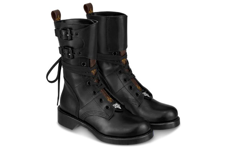 Lookbook (W) Botas Louis Vuitton LV Metropolis Martin Negras 1A66TE