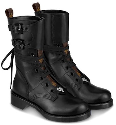 (Women) Louis Vuitton LV Metropolis Martin boots Black 1A66TE Lookbook (Women) Louis Vuitton LV Metropolis Martin boots Black 1A66TE