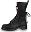 Buy (W) Louis Vuitton LV Metropolis Ranger Boots Kulit Sapi Martin Hitam Kecil 1A64V5