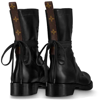 (W) Louis Vuitton LV Metropolis Ranger Boots Kulit Sapi Martin Hitam Kecil 1A64V5 Shop (W) Louis Vuitton LV Metropolis Ranger Boots Kulit Sapi Martin Hitam Kecil 1A64V5