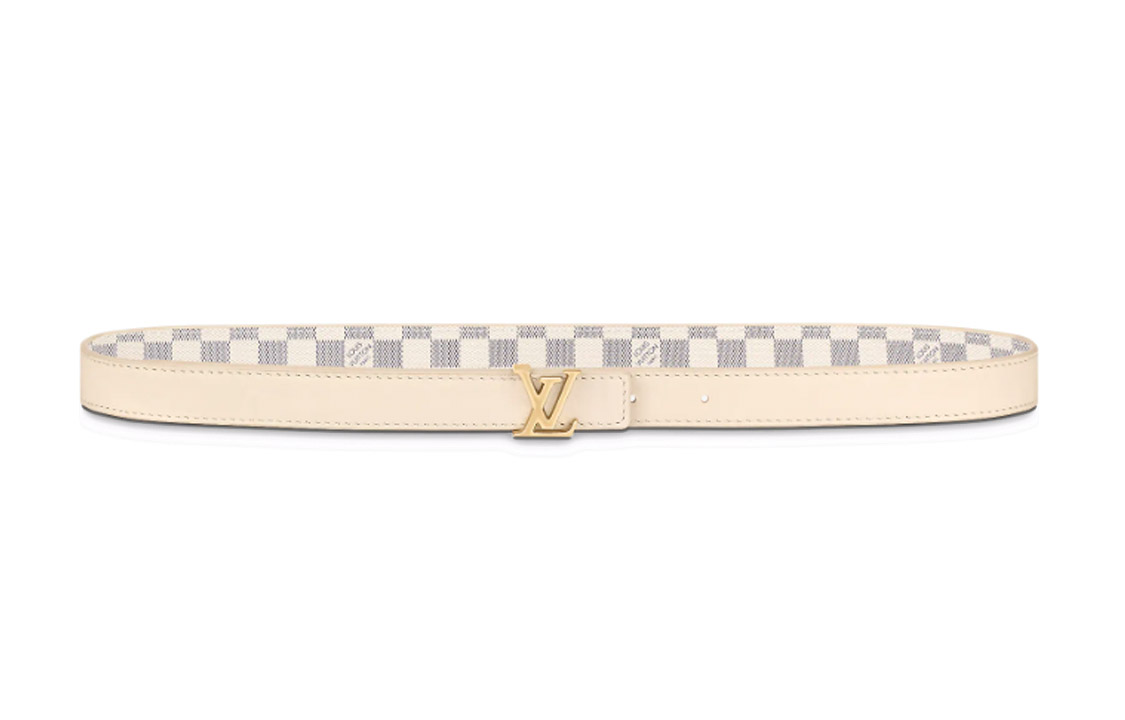 (Women) Louis Vuitton LV Monogram Buckle Stylish Comfort Belt Women Pink 2cm Wide M0466W 圖 3