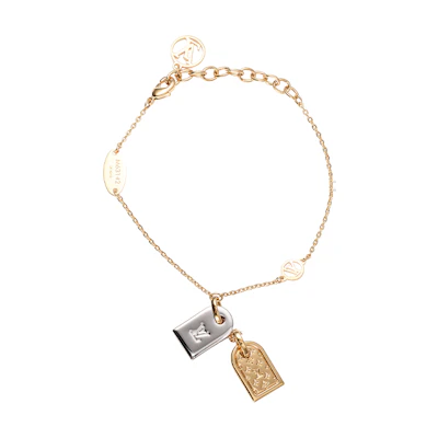(Women) Louis Vuitton LV Nanogram Gold Bracelet for Women with Original Box M63142