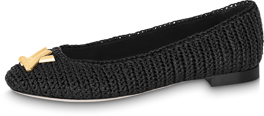 (Women) Louis Vuitton LV Nina Flat Ballerina Shoes 'Black' 1ABDLD Buy (Women) Louis Vuitton LV Nina Flat Ballerina Shoes 'Black' 1ABDLD