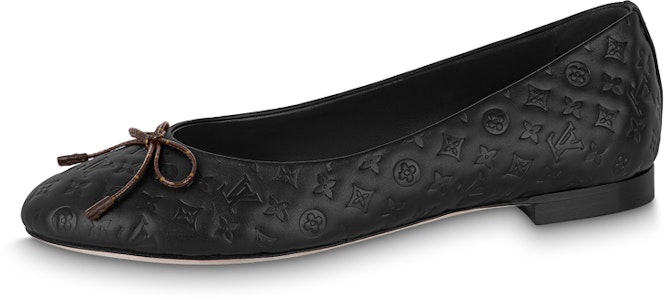 路易威登 NINA 牛皮 套腳 時尚百搭 芭蕾舞鞋 女款 黑色 Buy 路易威登 NINA 牛皮 套腳 時尚百搭 芭蕾舞鞋 女款 黑色