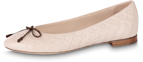 (Women) Louis Vuitton LV Nina Flat Ballerina Shoes 'Pink Monogram' 1ABHCV (Women) Louis Vuitton LV Nina Flat Ballerina Shoes 'Pink Monogram' 1ABHCV