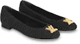 Order (W) Louis Vuitton LV Nina Ballerine Piatte Scarpe ''Nere'' 1ABDLD