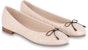 (W) Louis Vuitton LV Nina Flat Ballerina Kasut 'Pink Monogram' 1ABHCV