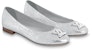 (W) Louis Vuitton LV Nina Kasut Flat Ballerina 'Perak' 1ABGQB