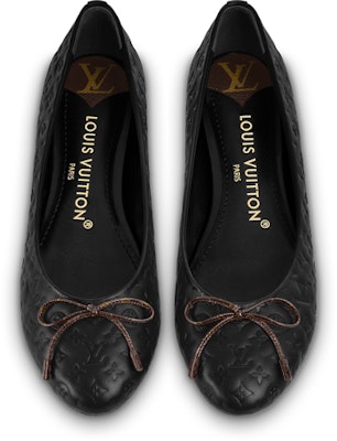 (Women) Louis Vuitton LV Nina Flat Ballerina Shoes 'Black Monogram' 1ABHB3 Shop (Women) Louis Vuitton LV Nina Flat Ballerina Shoes 'Black Monogram' 1ABHB3