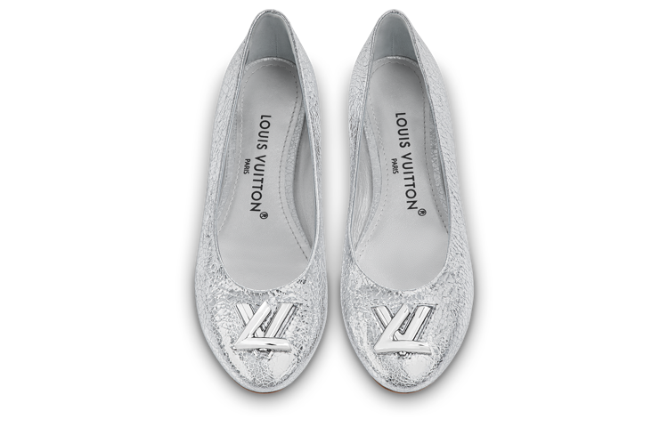 Shop (W) ルイ・ヴィトン LV ニナ バレリーナ シルバー 1ABGQB