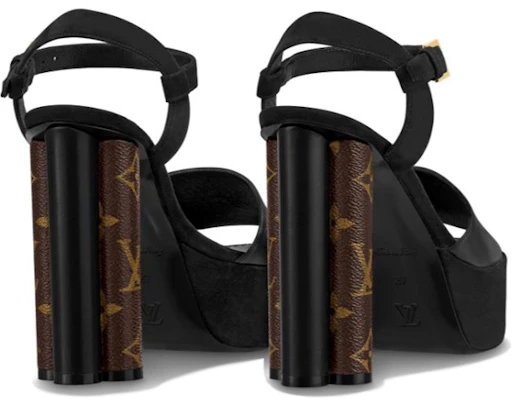 (W) 路易威登 LV Podium 厚底鞋 '黑棕色' 1A7U6W Shop (W) 路易威登 LV Podium 厚底鞋 '黑棕色' 1A7U6W