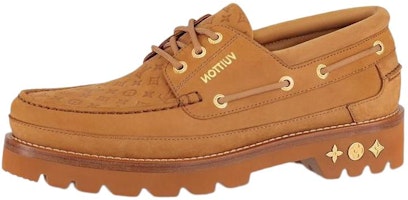 (Women) Louis Vuitton LV Ranger Boat Shoes 'Brown' 1ABJZS (Women) Louis Vuitton LV Ranger Boat Shoes 'Brown' 1ABJZS