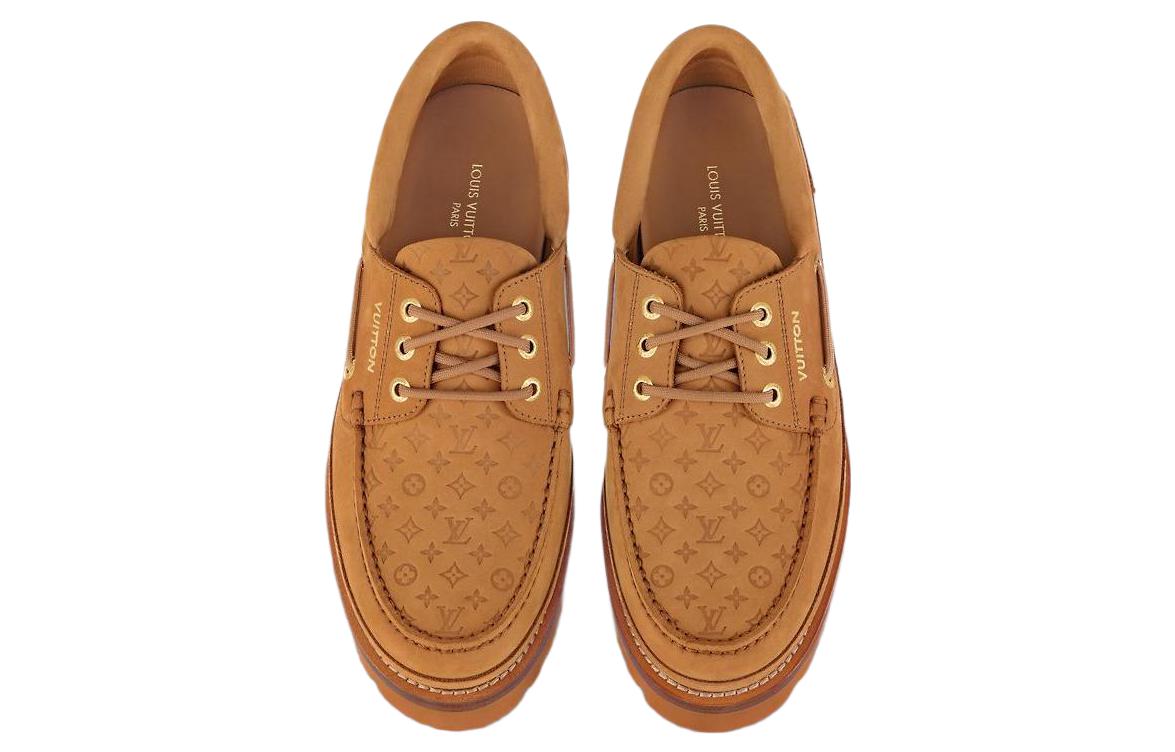 Purchase (W) Chaussures Bateau Louis Vuitton LV Ranger ''Marron'' 1ABJZS