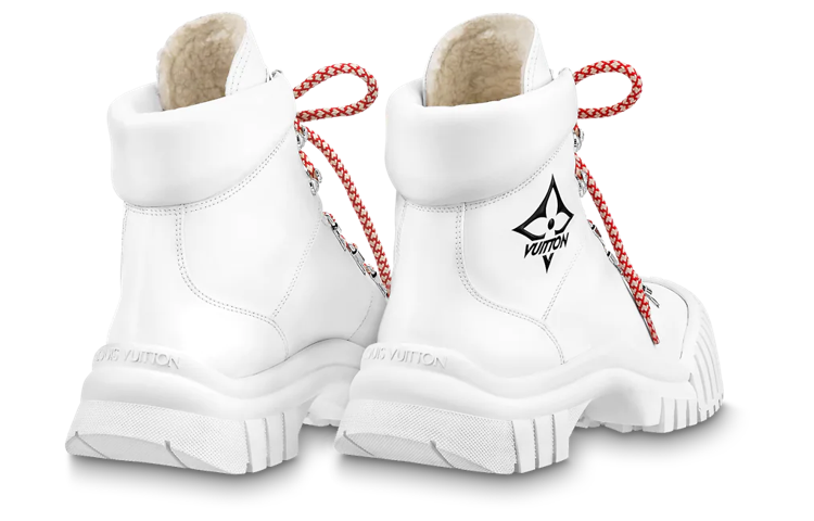 Shop (W) Botas Planas Louis Vuitton LV Ruby Ranger Tobillo 'Blancas' 1AAM20