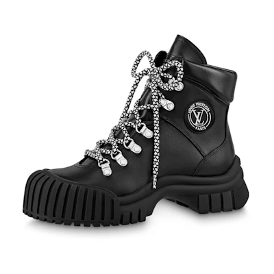 (W) LV LV Ruby Flat Ranger Boots 'Black'