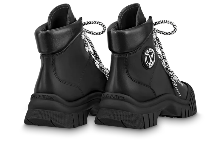 Shop (W) Botas Louis Vuitton LV Ruby Flat Ranger 'Negro'. 1AAM5U