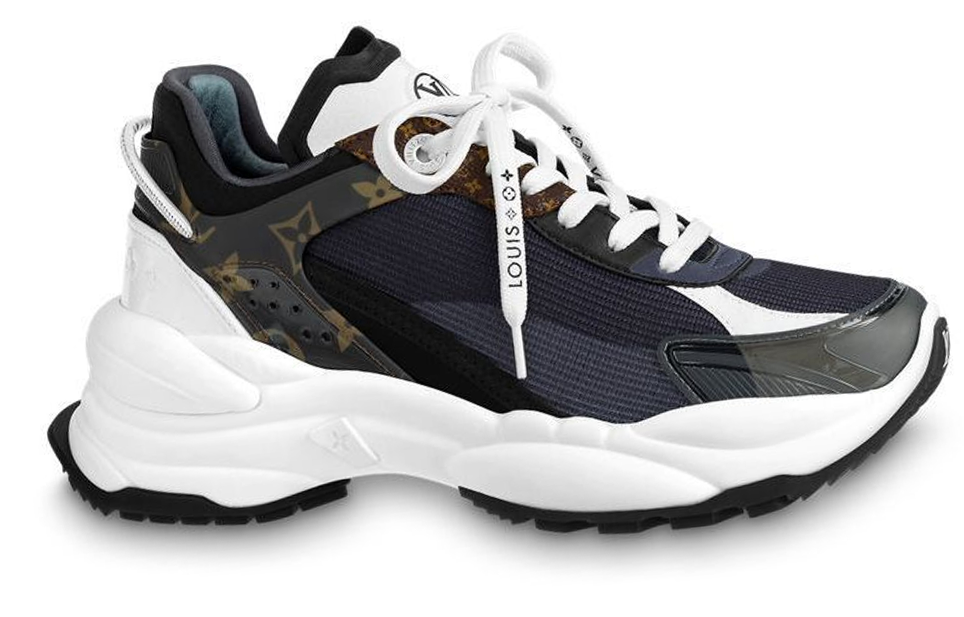 (W) LV LV Run 55 Sneakers 'Black' 圖 2